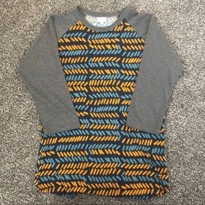 LuLaRoe Randy Turquiose, Teal and Mustard